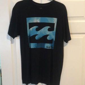 Men’s billabong black graphic T-shirt